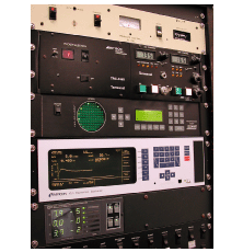 Control Panel of a Meade UHTC electron-beam vacuum coater.