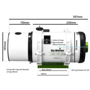 Sky-Watcher HAC125 DX F/2 OTA